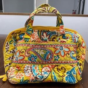 Vera Bradley Provençal lunch bag, yellow floral pattern